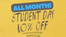 Student Discount Every Day!!! image