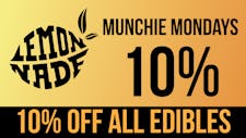 MUNCHIE MONDAYS- 10% Off Edibles image
