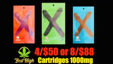 4/$50 or 8/$88 Spherex X-Vapes & Oil Twist Carts image