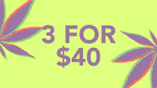 3/$40 Baked Goods – Jungle Juice, Gelato Canna… image