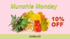 10% off Edibles on Munchie Monday! image