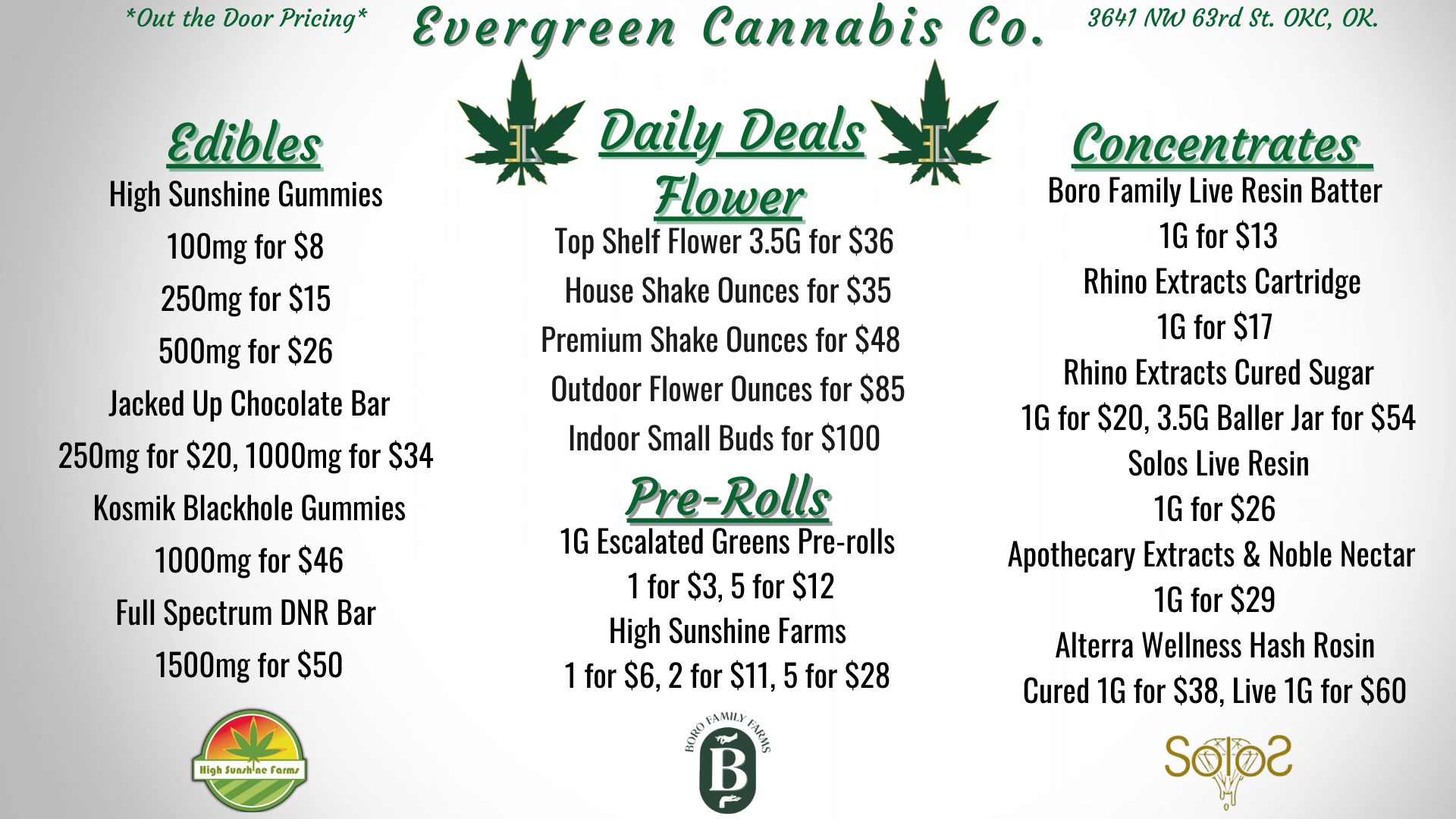 Evergreen Cannabis Company | Oklahoma City, OK Dispensary | Leafly