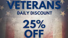 25% Off For Veterans image
