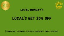 20% OFF Monday (For Local's ONLY)! image