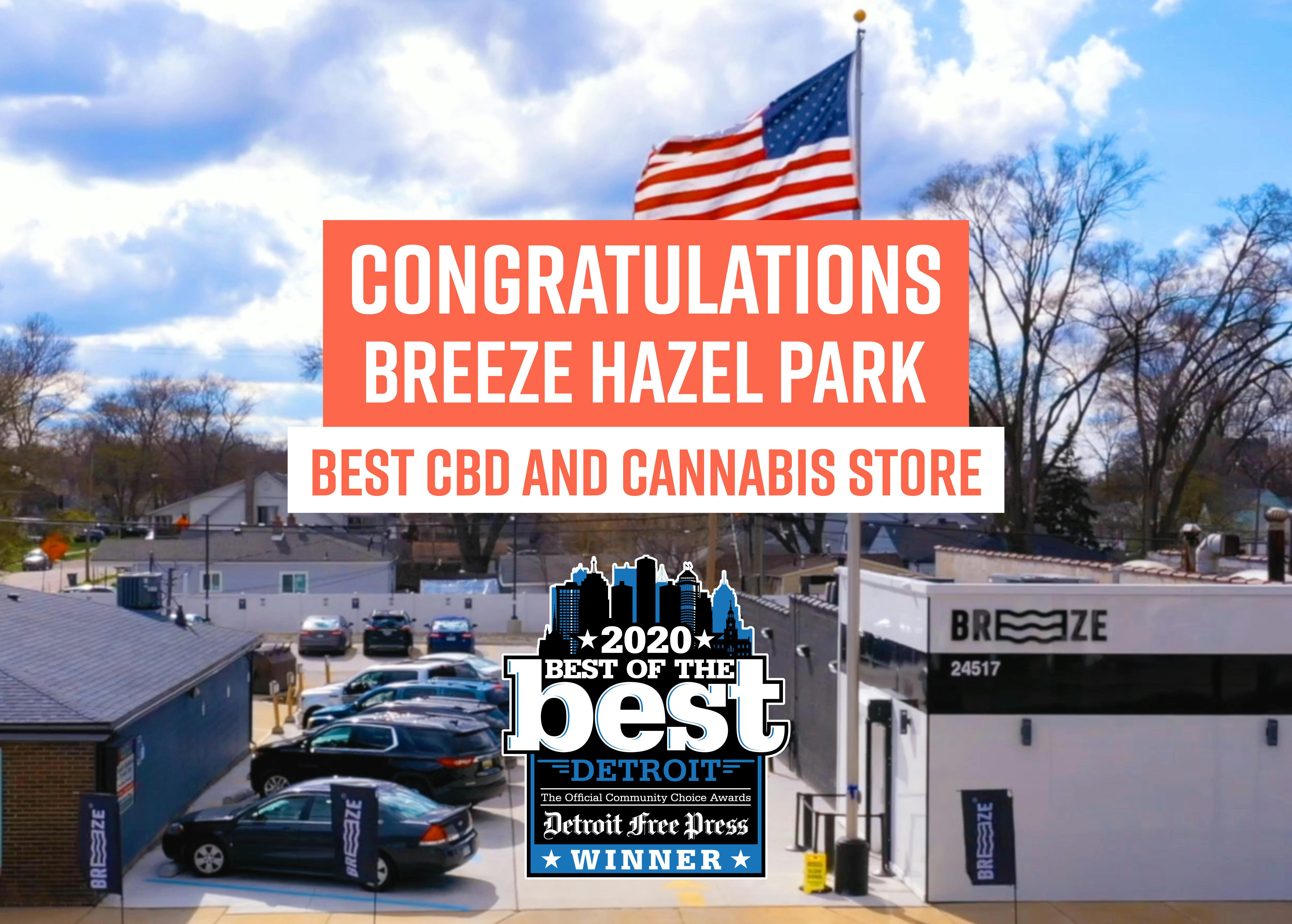 BREEZE Hazel Park (REC) Hazel Park, MI Dispensary Leafly