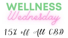 Wellness Wednesday's 15 % wellness items, image