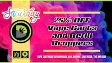 DANK Deal 25% OFF Vape Cartridges image