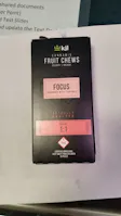 Product image for 1:1 Focus Cherry Limeade Fruit Chews 200mg