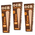 OCB | Unbleached | Cone | King | 3-Pack