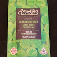 Smokies Edibles Green Apple THC Fruit Chews 100 mg