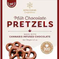 Milk chocolate pretzels 300mg