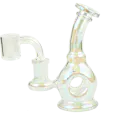 5" SirEEL Iridized Donut Mini Rig