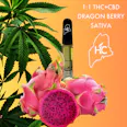 Dragonberry 1:1 THC:CBD 1g Cart