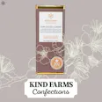 Kind Farms Confections - Dark Salted Almond Bar 300mg THC
