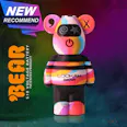 Lookah Bear Battery Tie Dye