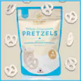 300mg White Chocolate Covered Pretzels - Kind Farms Confections