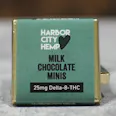Delta 8 Milk Chocolate Minis 25mg