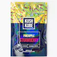 Kush Kube Pineapple Strawberry Gummies D9 + CBD