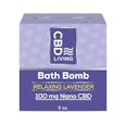 100mg CBD Bath Bomb - Lavender