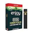Enjoy THCa/CBD Disposable, 1g - Durban Poison (Sativa)
