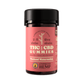 Cypress Hemp: 2:5 Ratio Wetland Watermelon Indica 8mg THC & 20mg CBD Gummies