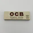 OCB - Organic Hemp Unbleached Single Wide Papers