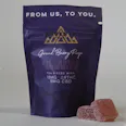 15mg Delta 9 THC/CBD Indica Gummies 3:1, 10ct