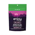 Enjoy: 15mg Live Rosin Delta 9 THC + CBD Gummies Balance