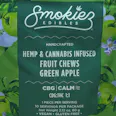 Smokiez Edibles: Sour Green Apple 1:1 Gummy (Single )