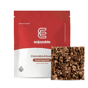 Photo of Enjoyable "Chocolate Krispy Treats" 100mg (Single)