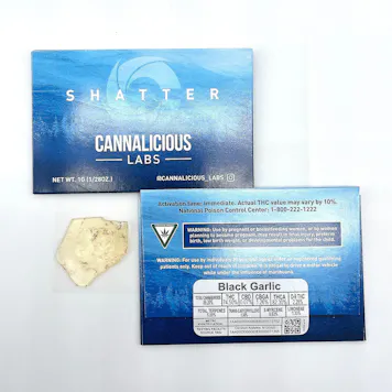 Photo of Black Garlic Shatter 1.0g