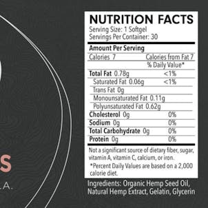 Photo of Made by Hemp CBD Softgels (25mg CBD each)
