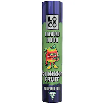 Photo of LOCO Diamond Doob - Forbidden Fruit 1G infused pre-roll