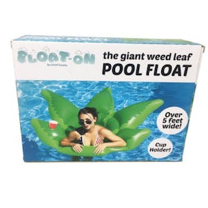 Photo of Giant Weed Leaf Pool Float