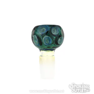 Photo of Peacock Male Glass Bowl Piece