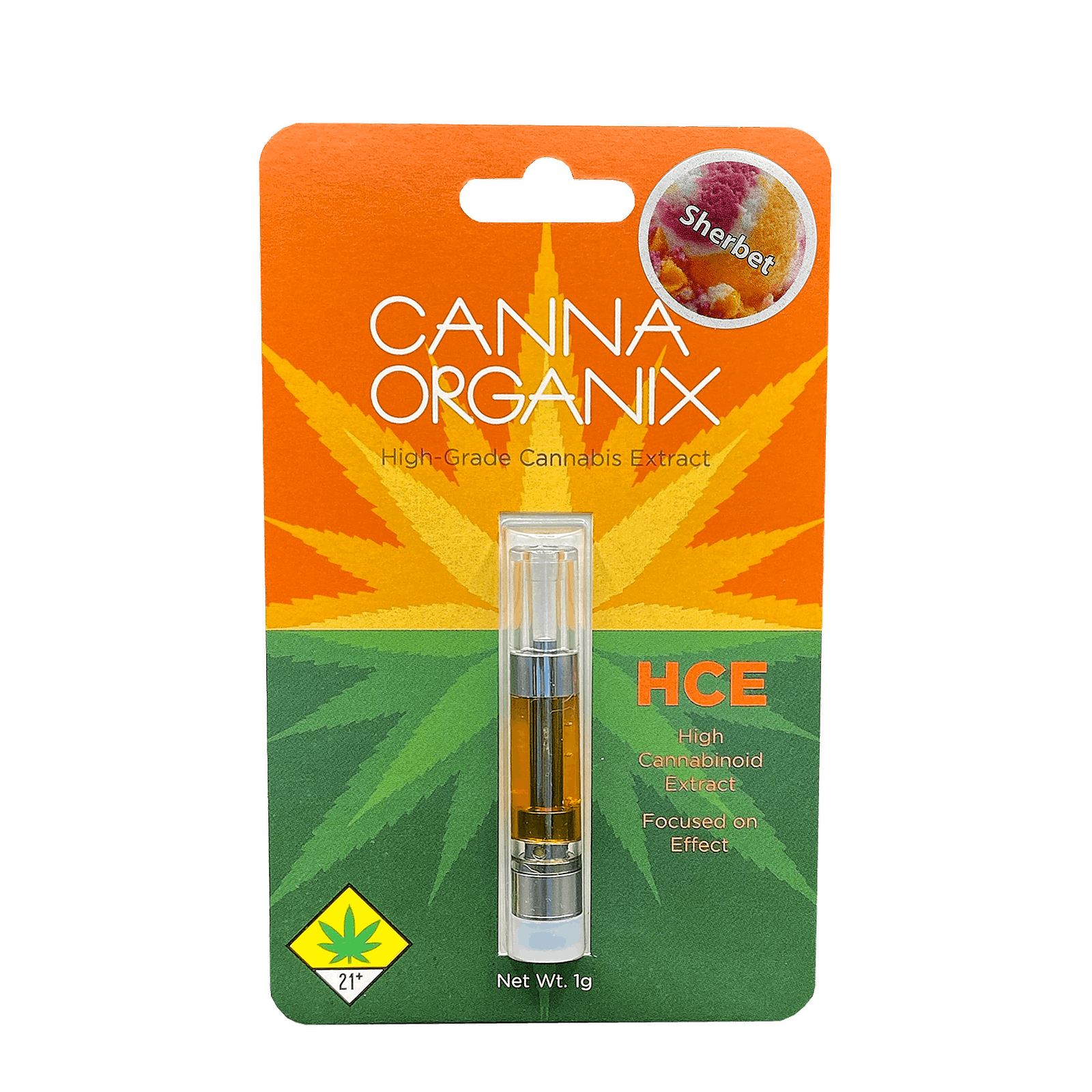 Canna Organix Sunset Sherbet Hce Cartridge 1g Leafly