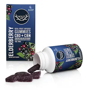 Photo of Elderberry CBD:CBN Gummies | 1000mg:200mg | 40-pack