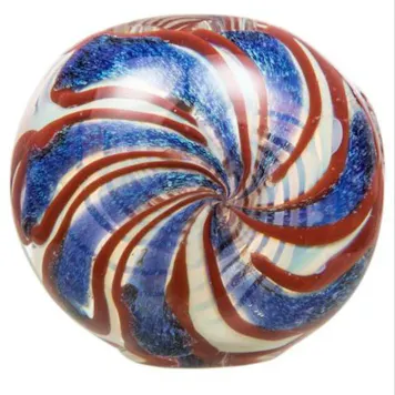 Photo of "Patriot Swirl" Hand Pipe
