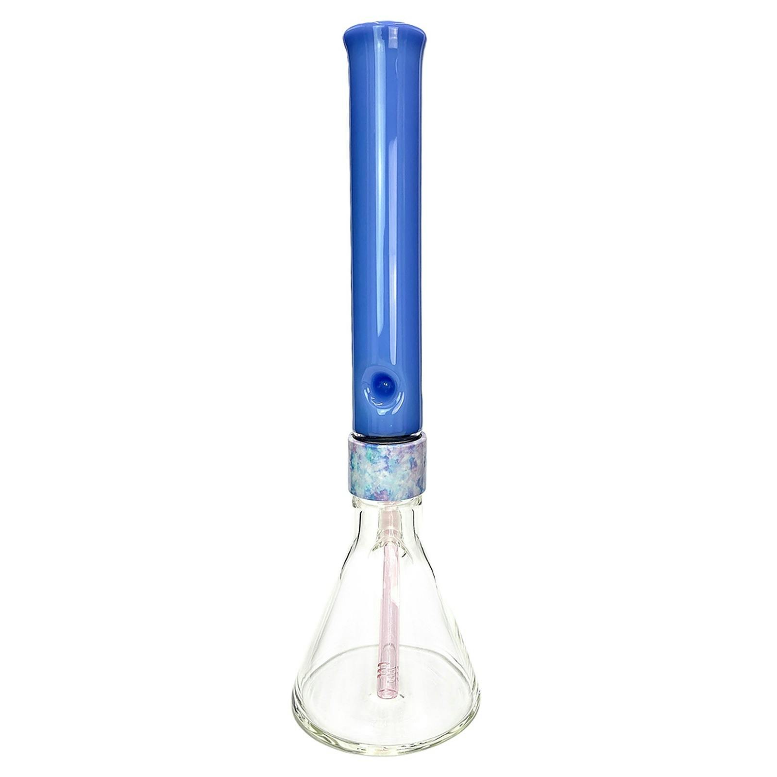 CaliConnected Online Prism Pipes 18” TieDye Beaker Bong Leafly