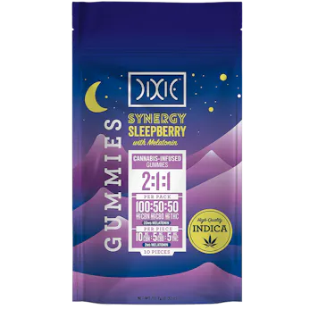 Photo of SYNERGY Sleepberry 2:1:1 CBN:CBD:THC Gummies