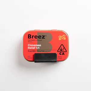 Photo of Breez Cinnamon Relief 1:1 Mints