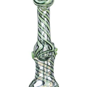 Photo of 5.5 " Slyme Accented Spiral and Marble Bubbler