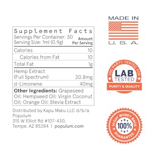 Photo of 500mg Full-Spectrum Hemp CBD Oil