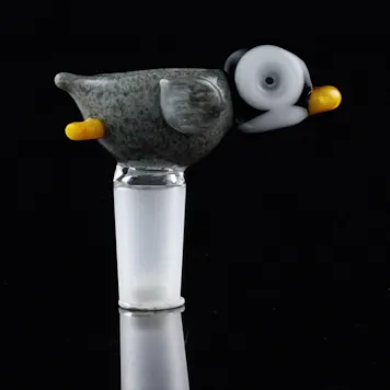 Photo of Empire Glassworks "Penguin Paulie" Bowl Piece
