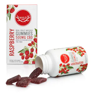 Photo of Raspberry CBD Gummies | 500mg | 20-pack