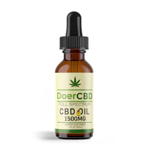 Photo of FULL SPECTRUM CBD OIL - 1500MG - UNFLAVORED