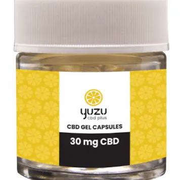 Photo of Gel Capsules CBD 30 mg capsule / 30 capsules per container