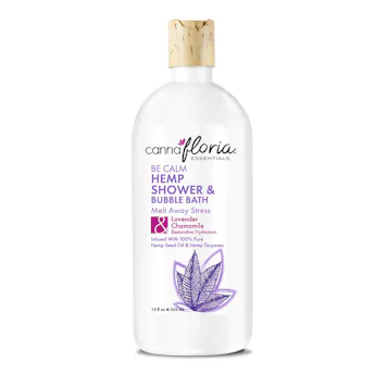 Photo of Be Calm 12oz Hemp Shower & Bubbles