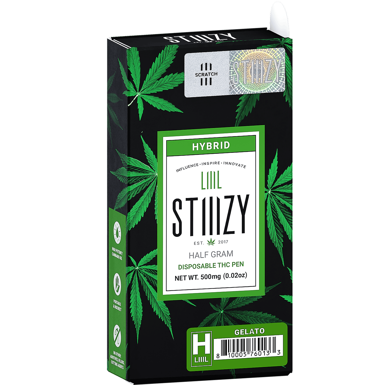 STIIIZY: GELATO - LIIIL STIIIZY .5G | Leafly