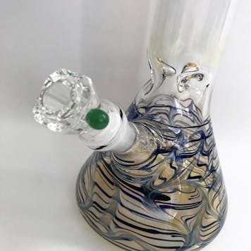 Photo of Gold Fumed Glass Beaker Bong 12"